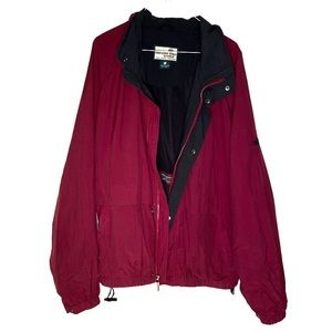 Dockers Golf Outerwear lightweight red jacket XL